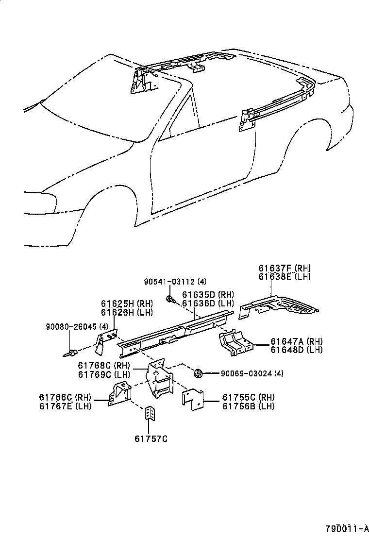  PASEO |  CONVERTIBLE PARTS