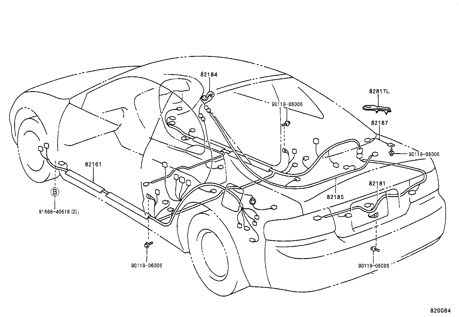  CELICA |  WIRING CLAMP