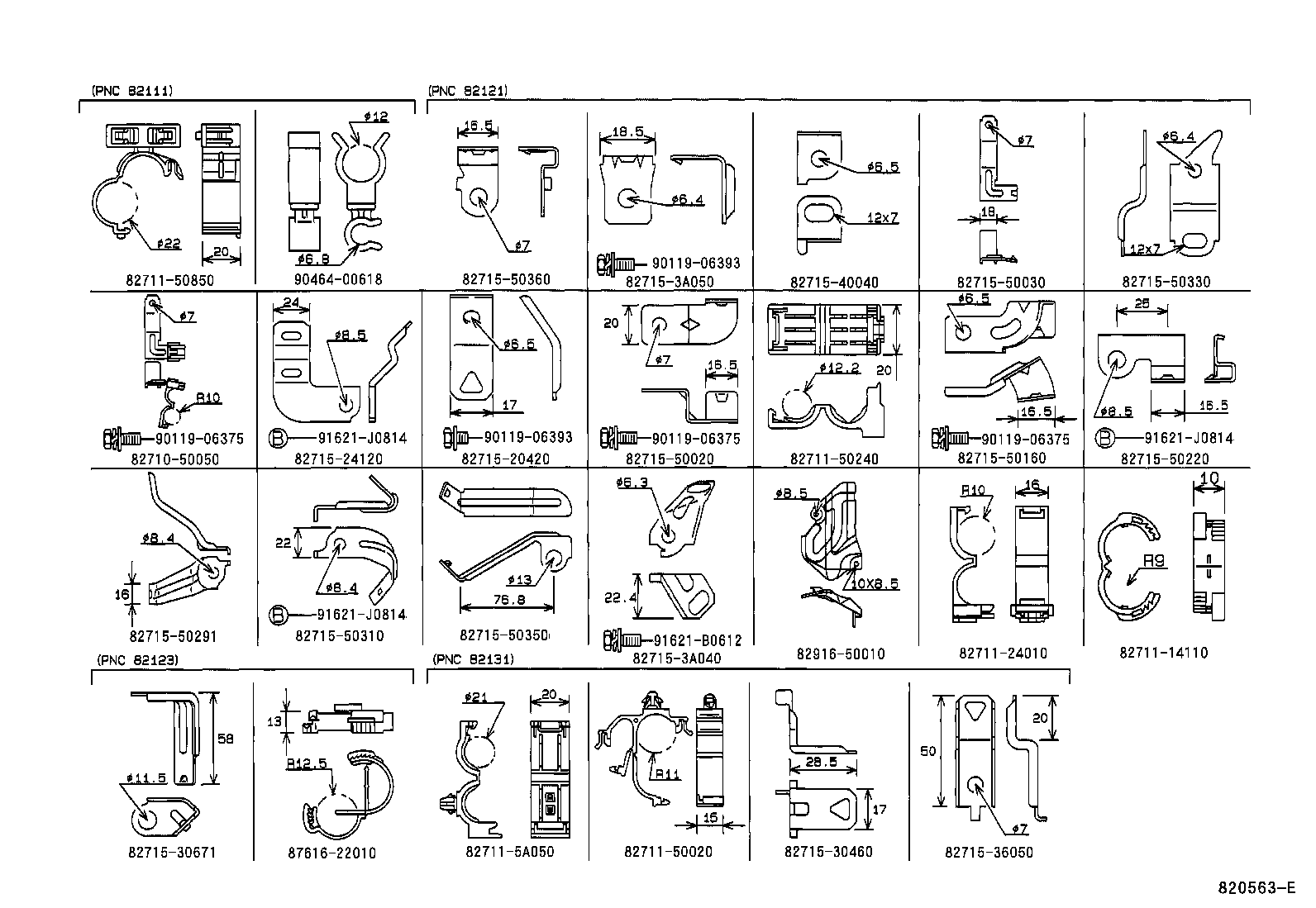  LS400 |  WIRING CLAMP