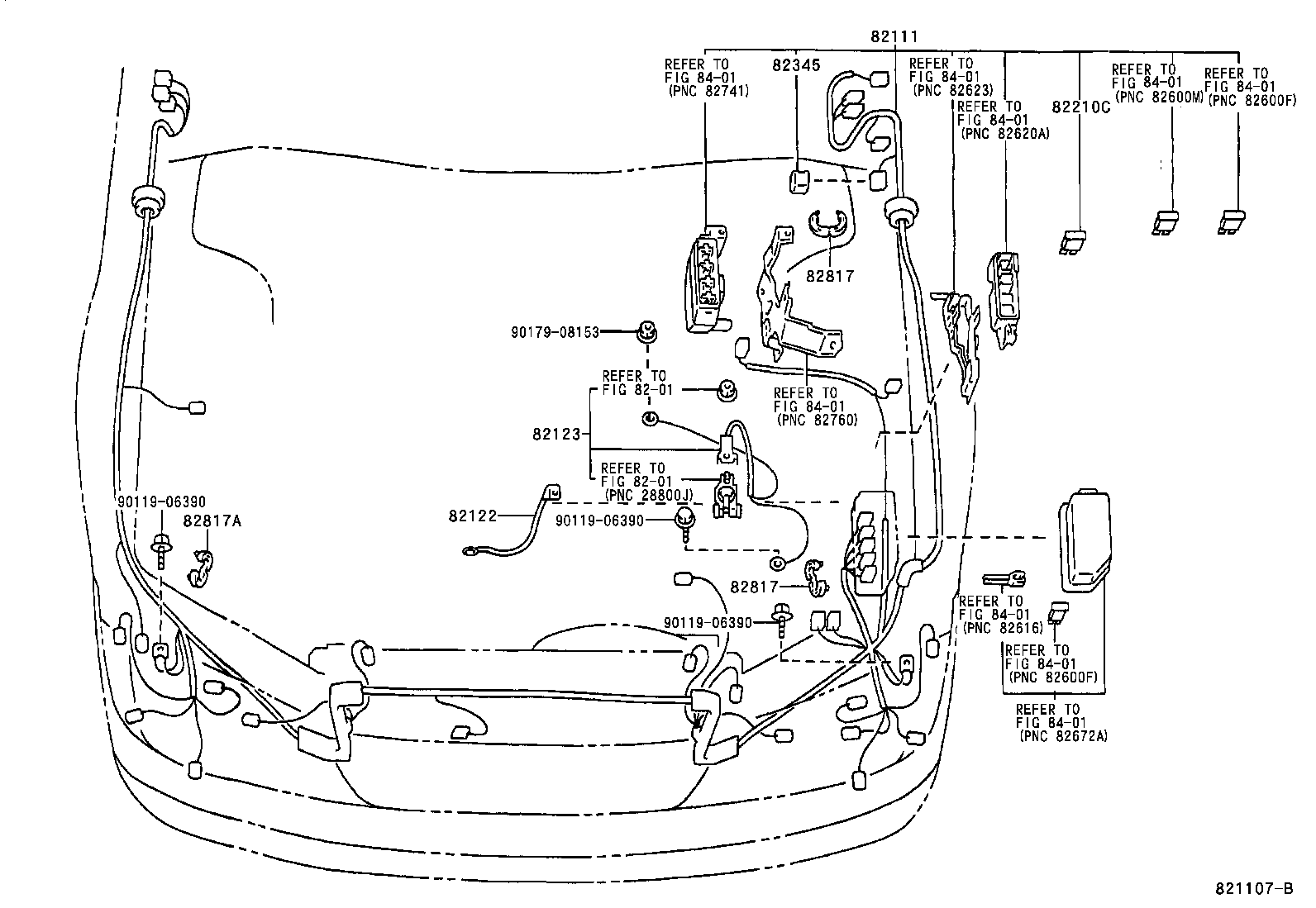  AVALON |  WIRING CLAMP