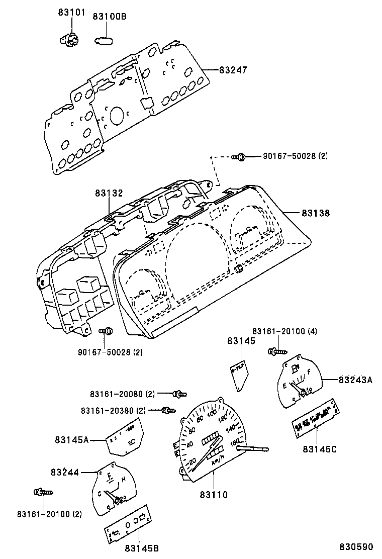  HILUX 2WD |  METER