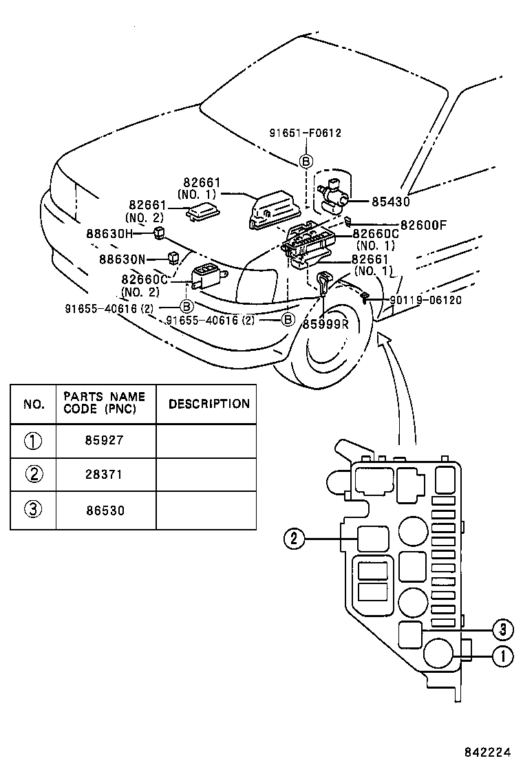  STARLET |  SWITCH RELAY COMPUTER