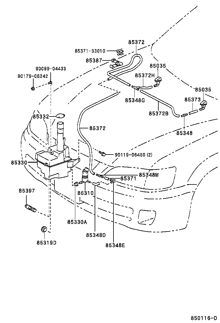  ES300 |  WINDSHIELD WASHER