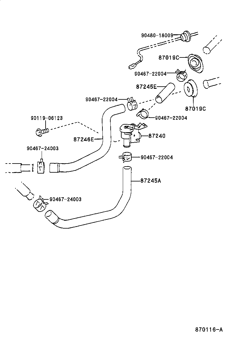  CELICA |  HEATING AIR CONDITIONING WATER PIPING