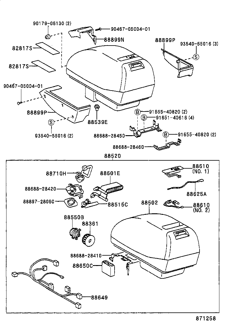  PREVIA |  HEATING AIR CONDITIONING COOLER UNIT
