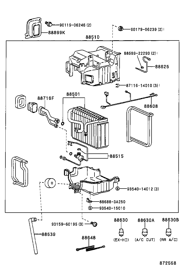  CROWN |  HEATING AIR CONDITIONING COOLER UNIT