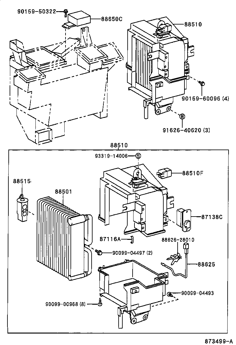  DYNA |  HEATING AIR CONDITIONING COOLER UNIT