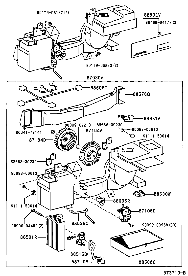  CROWN |  HEATING AIR CONDITIONING COOLER UNIT