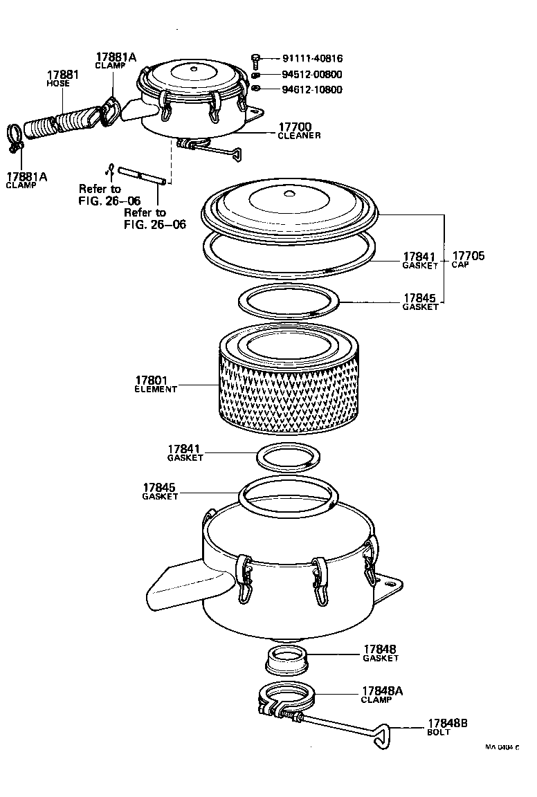  HEAVY DUTY TRUCK |  AIR CLEANER