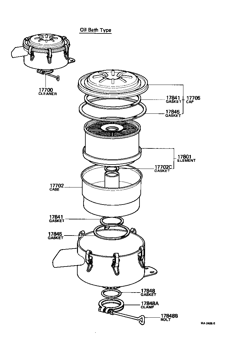  HEAVY DUTY TRUCK |  AIR CLEANER