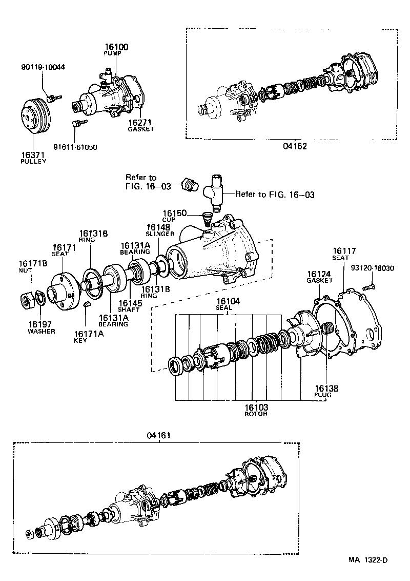  HEAVY DUTY TRUCK |  WATER PUMP