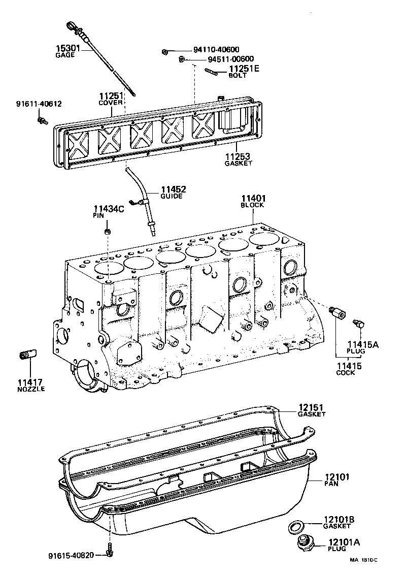  HEAVY DUTY TRUCK |  CYLINDER BLOCK