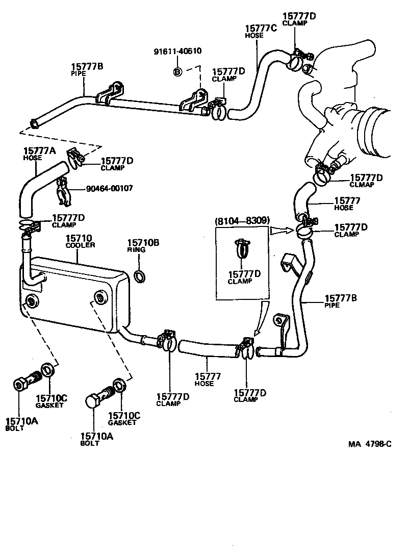  HEAVY DUTY TRUCK |  ENGINE OIL COOLER