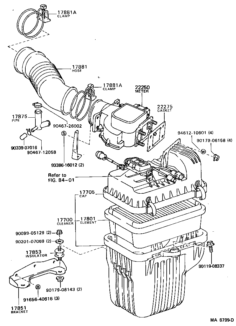  MODEL F |  AIR CLEANER