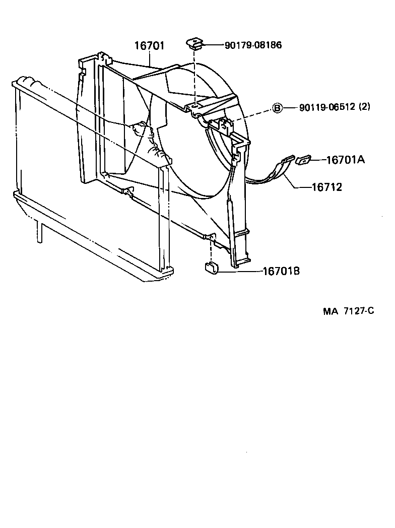  CROWN |  RADIATOR WATER OUTLET