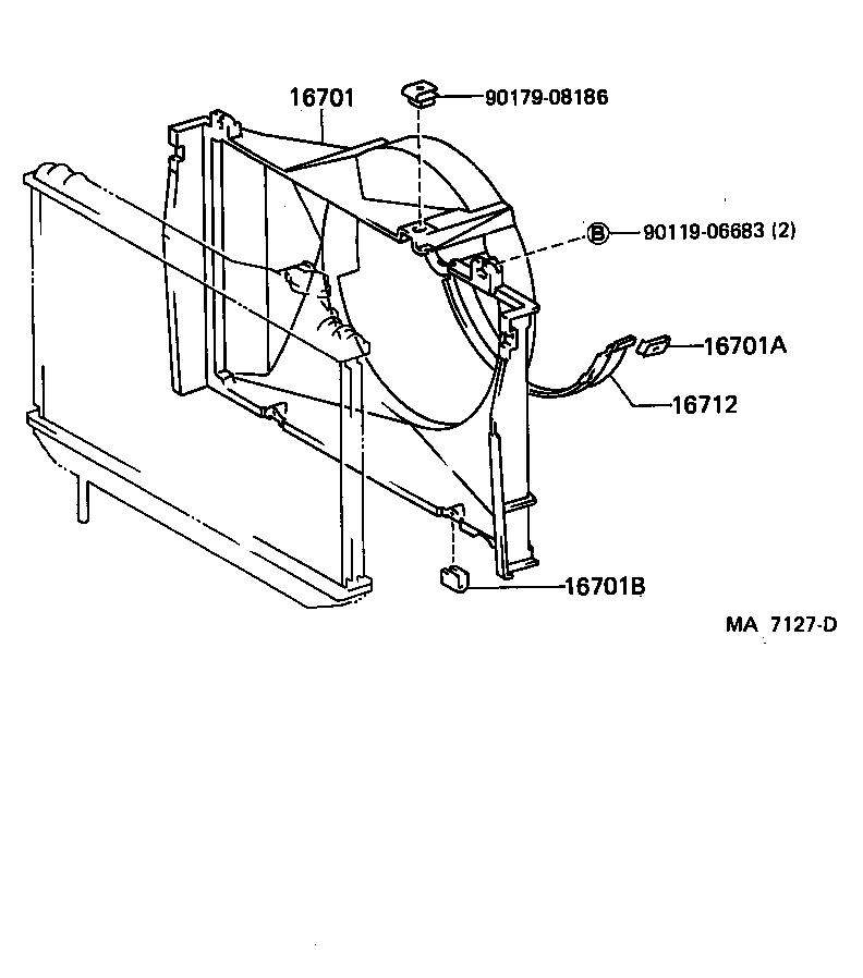  CROWN |  RADIATOR WATER OUTLET