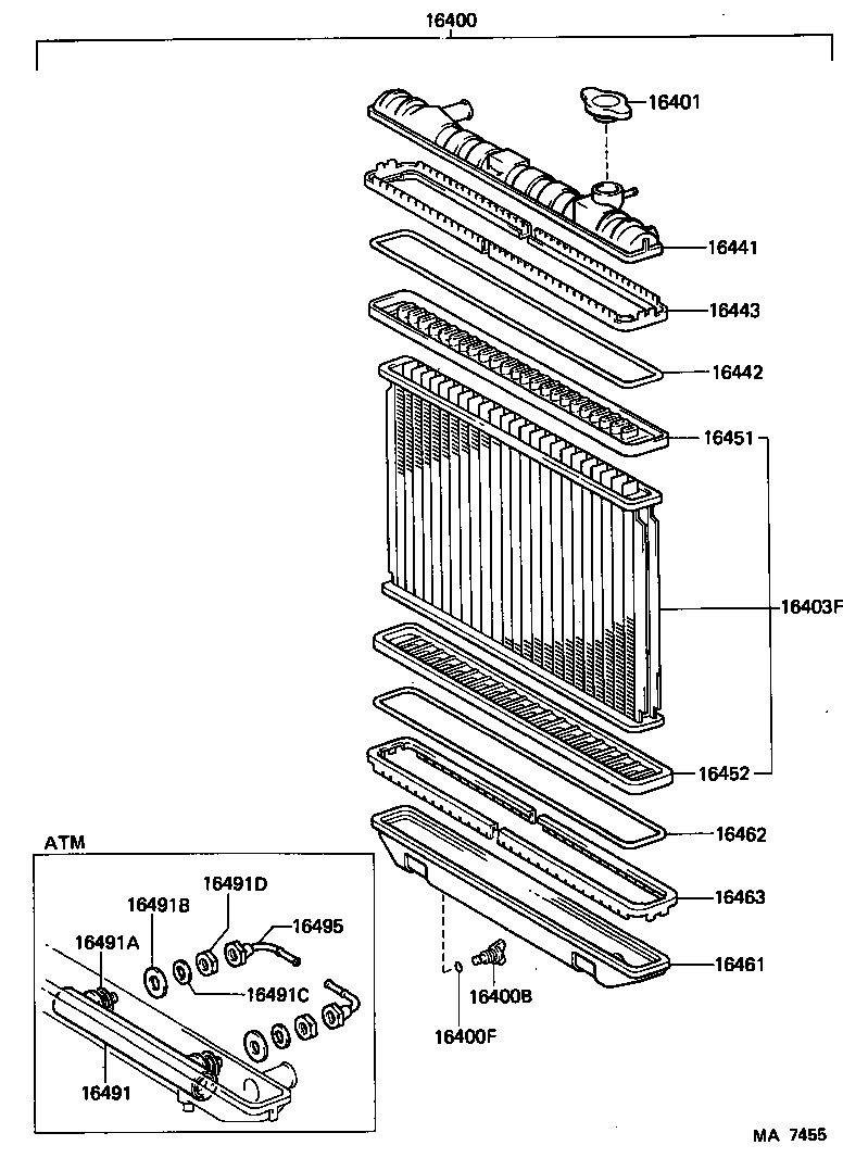  CRESSIDA |  RADIATOR WATER OUTLET