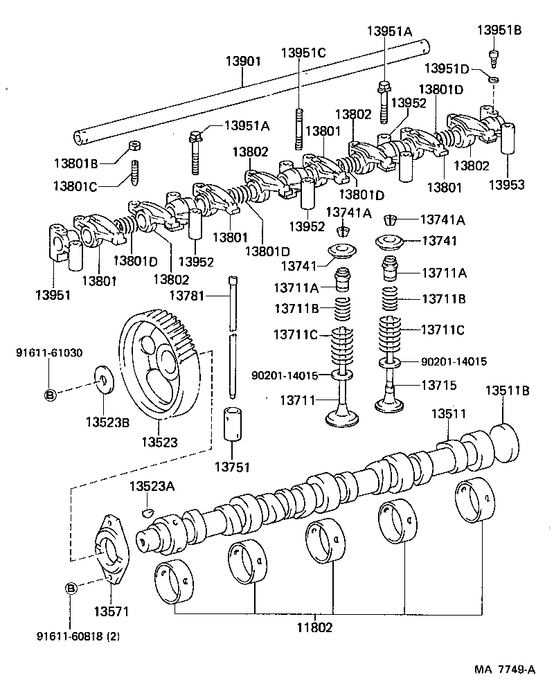  DYNA 200 |  CAMSHAFT VALVE