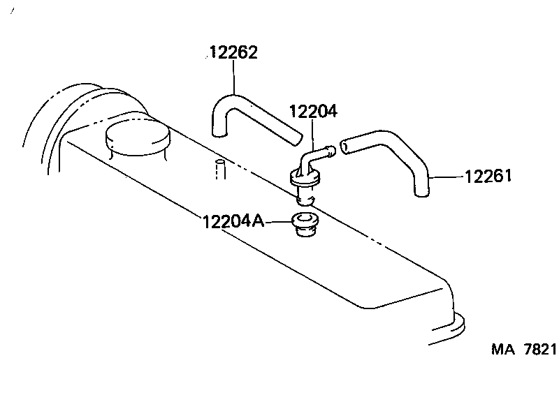  STARLET |  VENTILATION HOSE