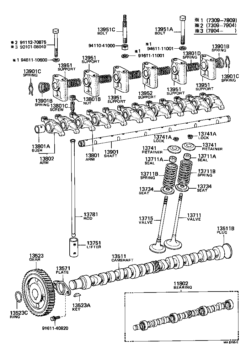  HEAVY DUTY TRUCK |  CAMSHAFT VALVE