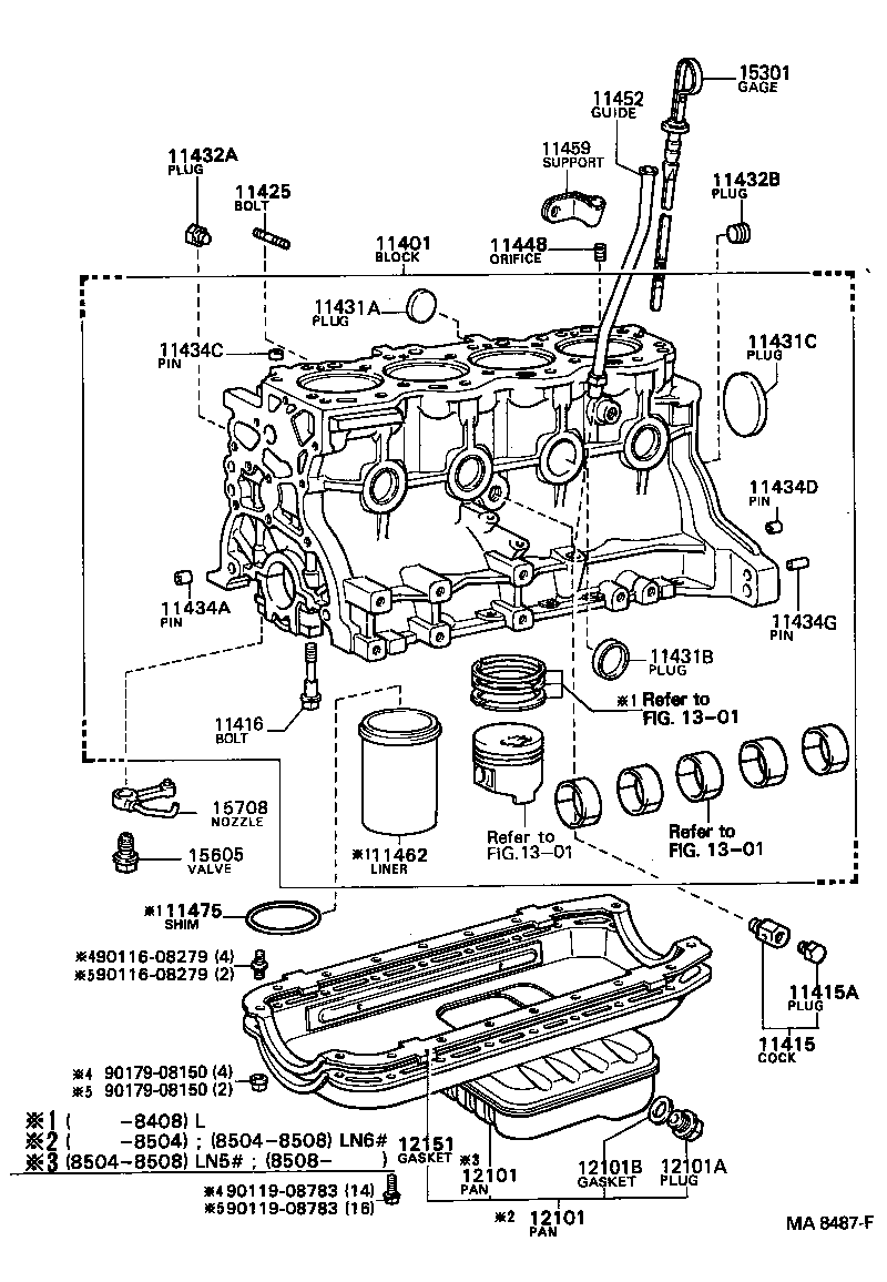  HILUX |  CYLINDER BLOCK