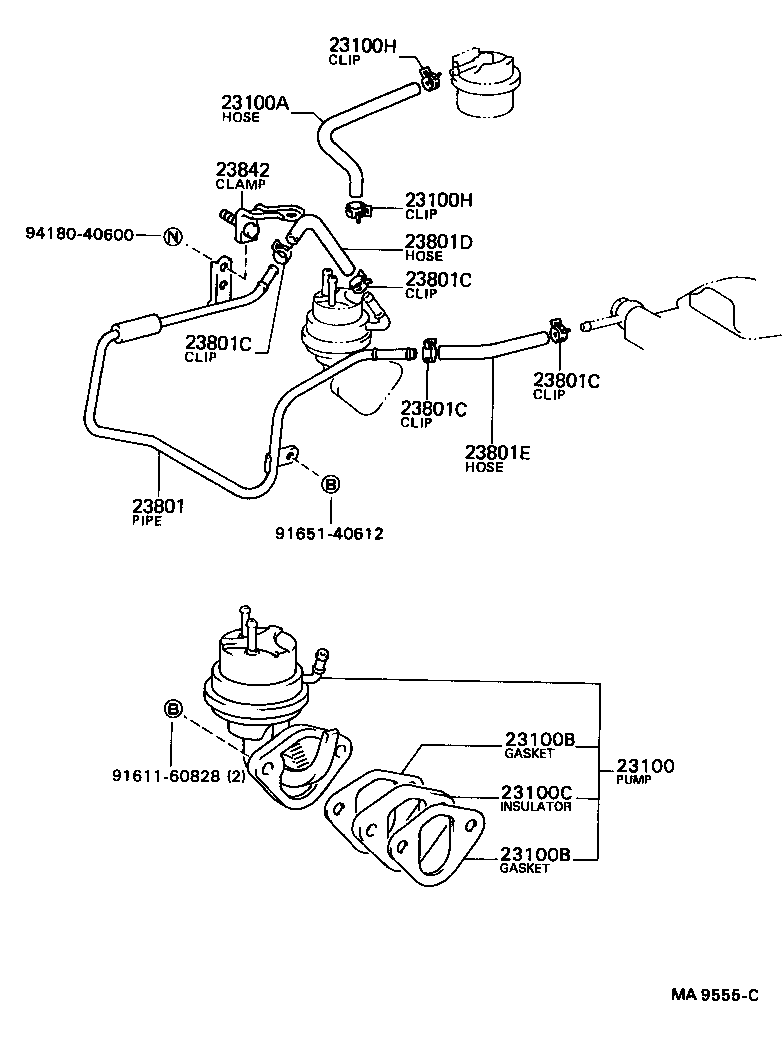  DYNA 200 |  FUEL PUMP PIPE