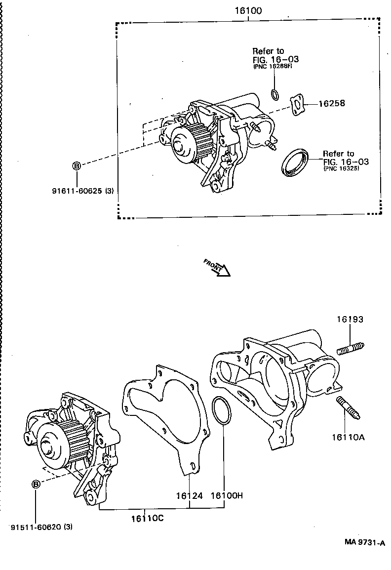  CELICA |  WATER PUMP