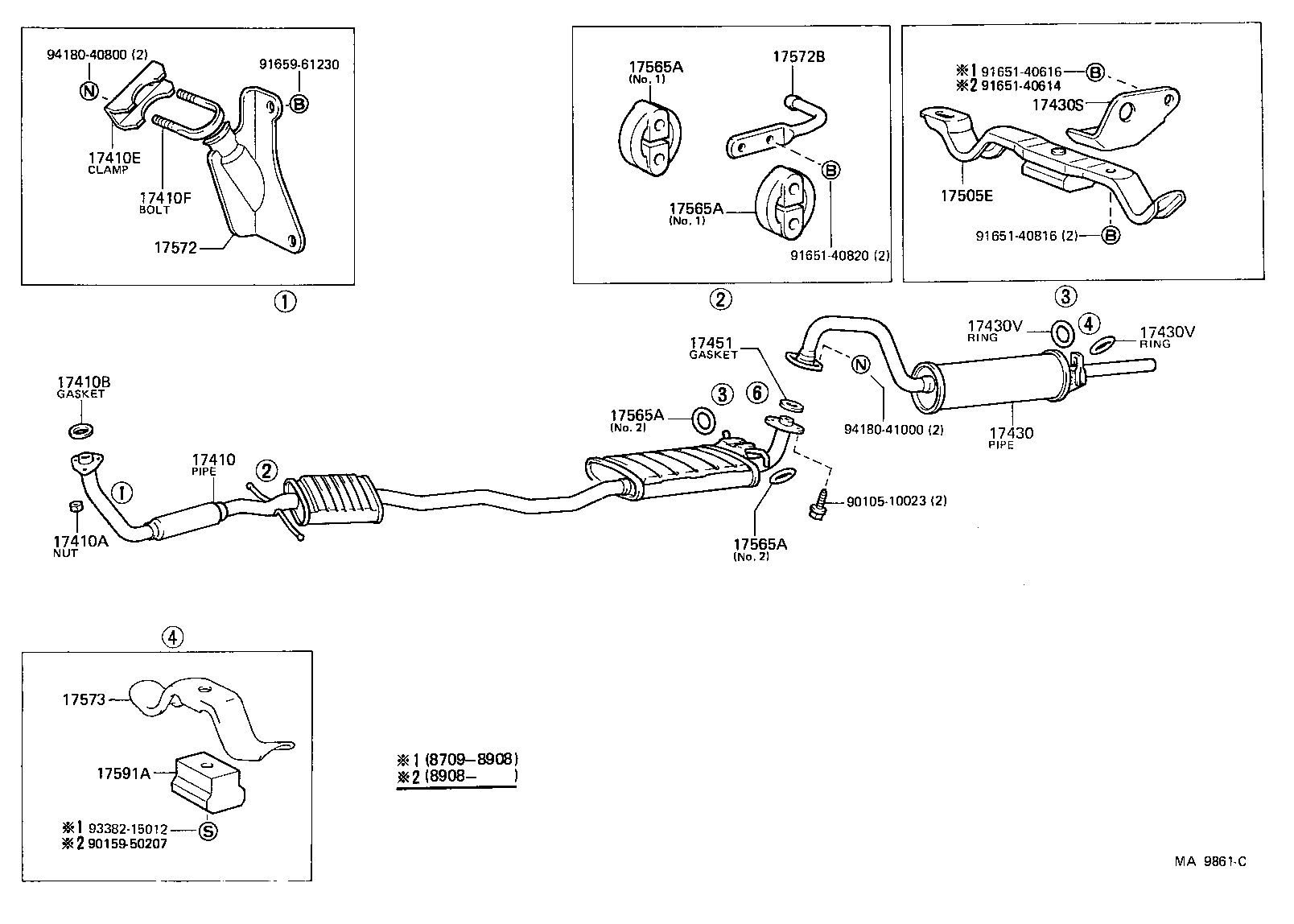  CROWN |  EXHAUST PIPE