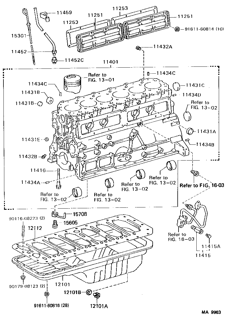  LAND CRUISER 60 |  CYLINDER BLOCK