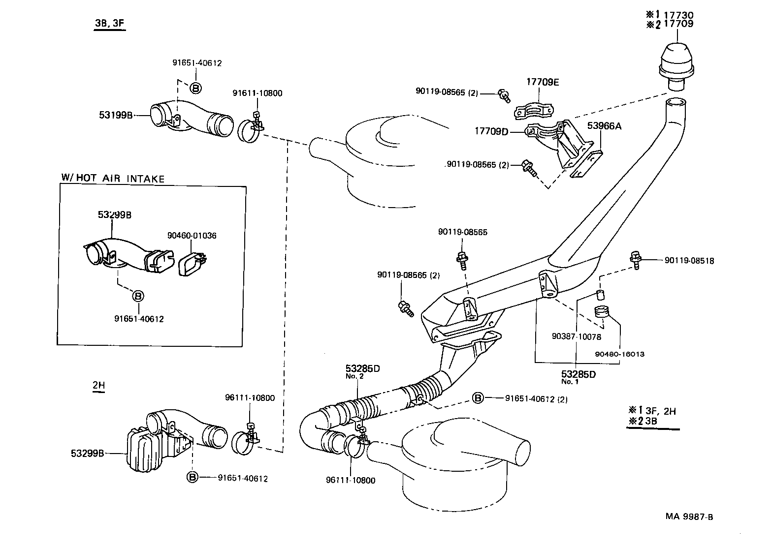  LAND CRUISER 60 |  AIR CLEANER