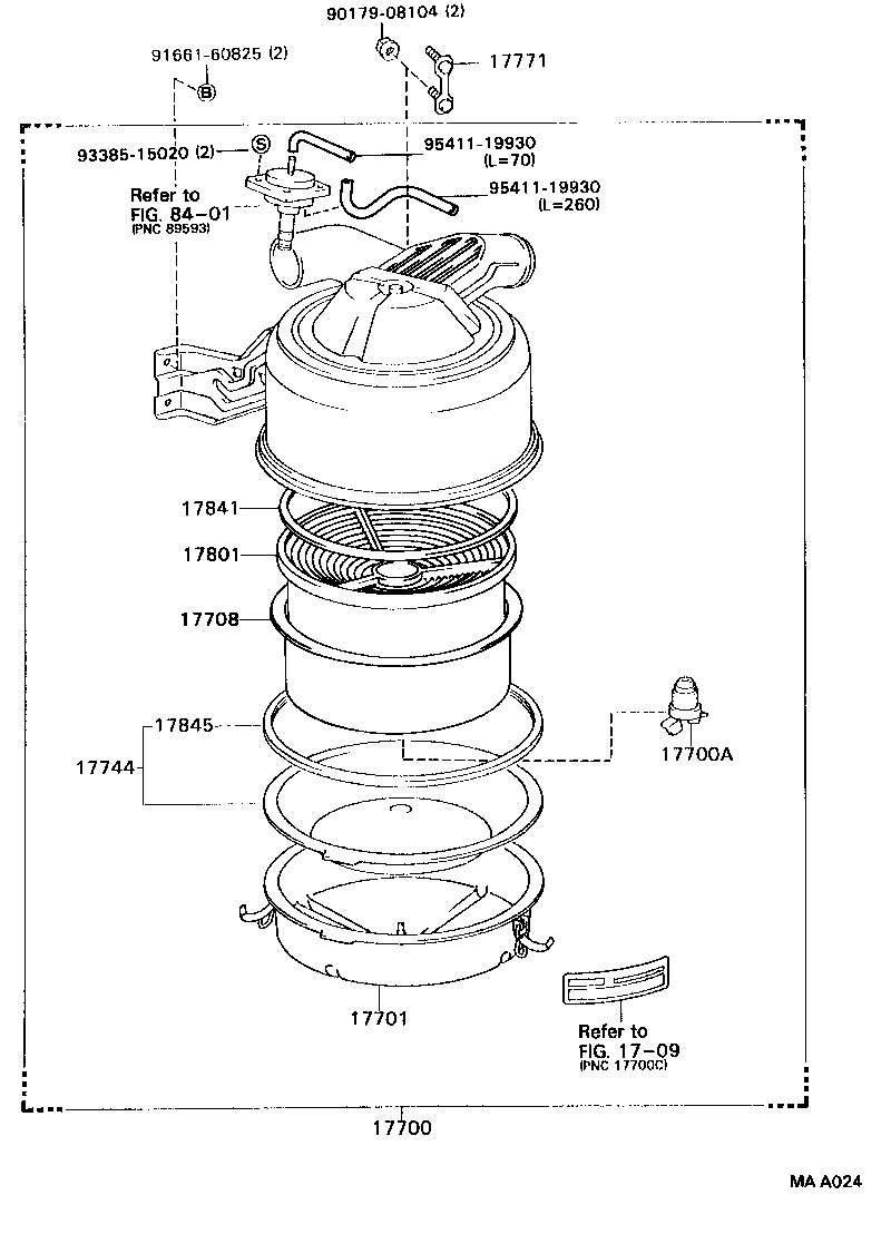  DYNA 200 |  AIR CLEANER