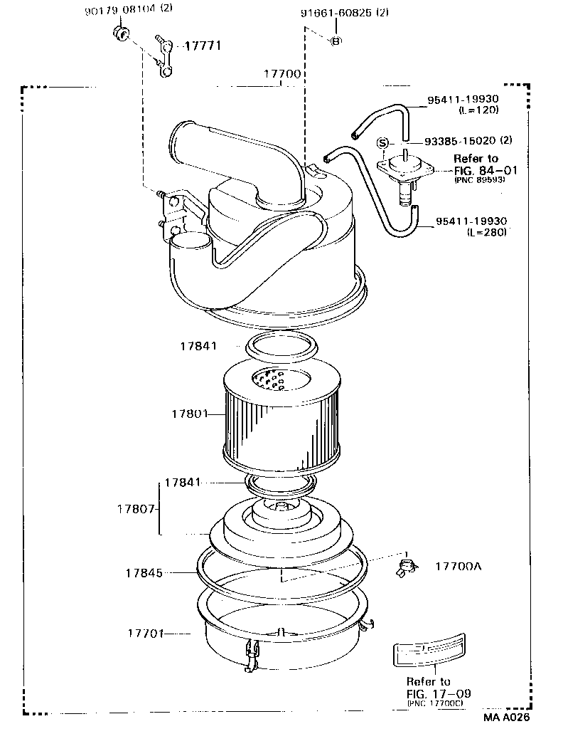  DYNA 200 |  AIR CLEANER