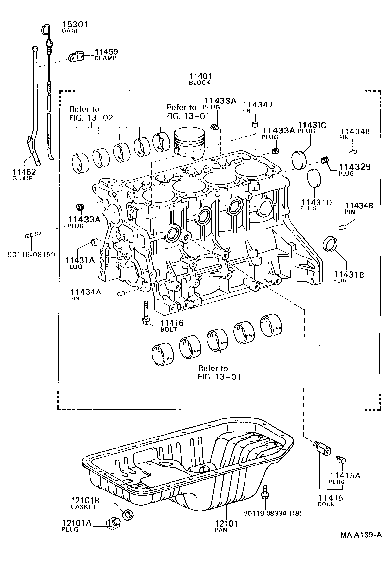  DYNA 200 |  CYLINDER BLOCK