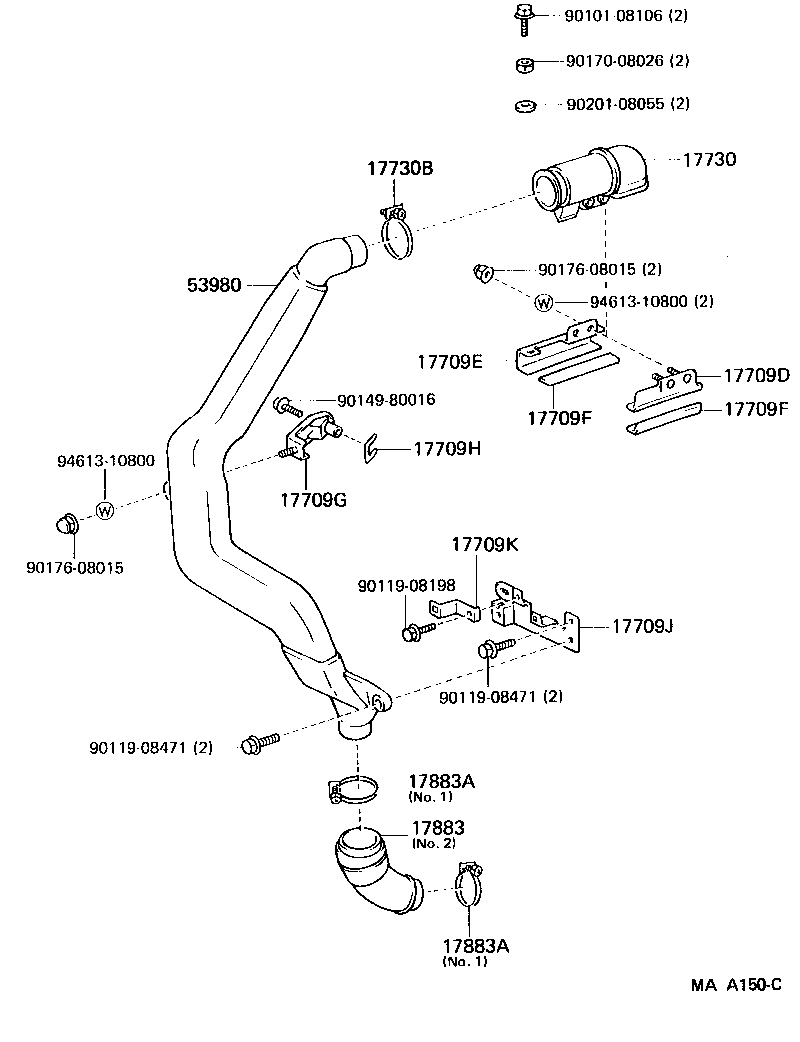  DYNA150 |  AIR CLEANER