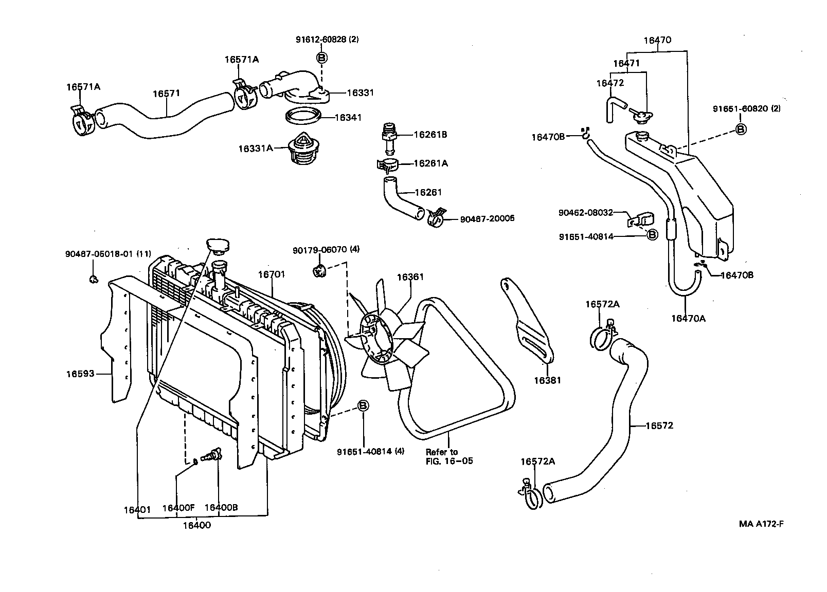  DYNA 200 |  RADIATOR WATER OUTLET