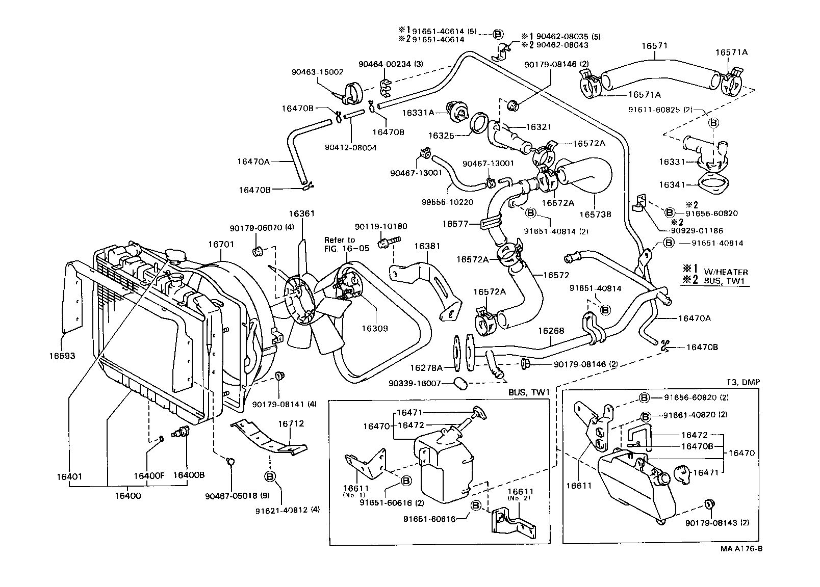  DYNA 200 |  RADIATOR WATER OUTLET