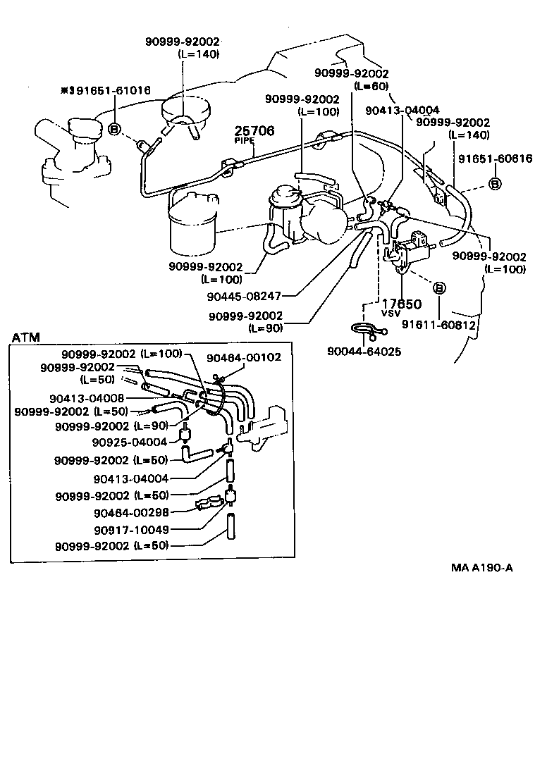  DYNA 200 |  VACUUM PIPING
