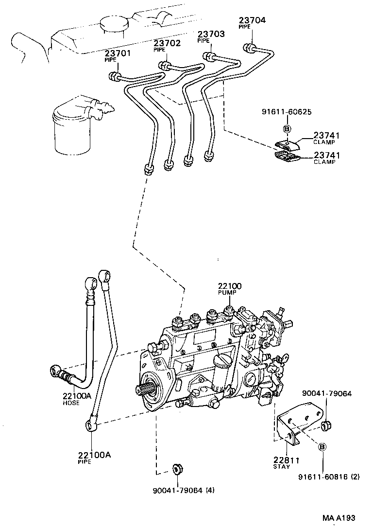  DYNA 200 |  INJECTION PUMP ASSEMBLY