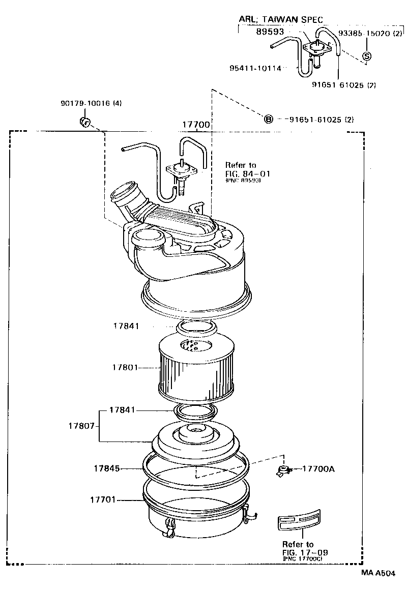  DYNA 200 |  AIR CLEANER
