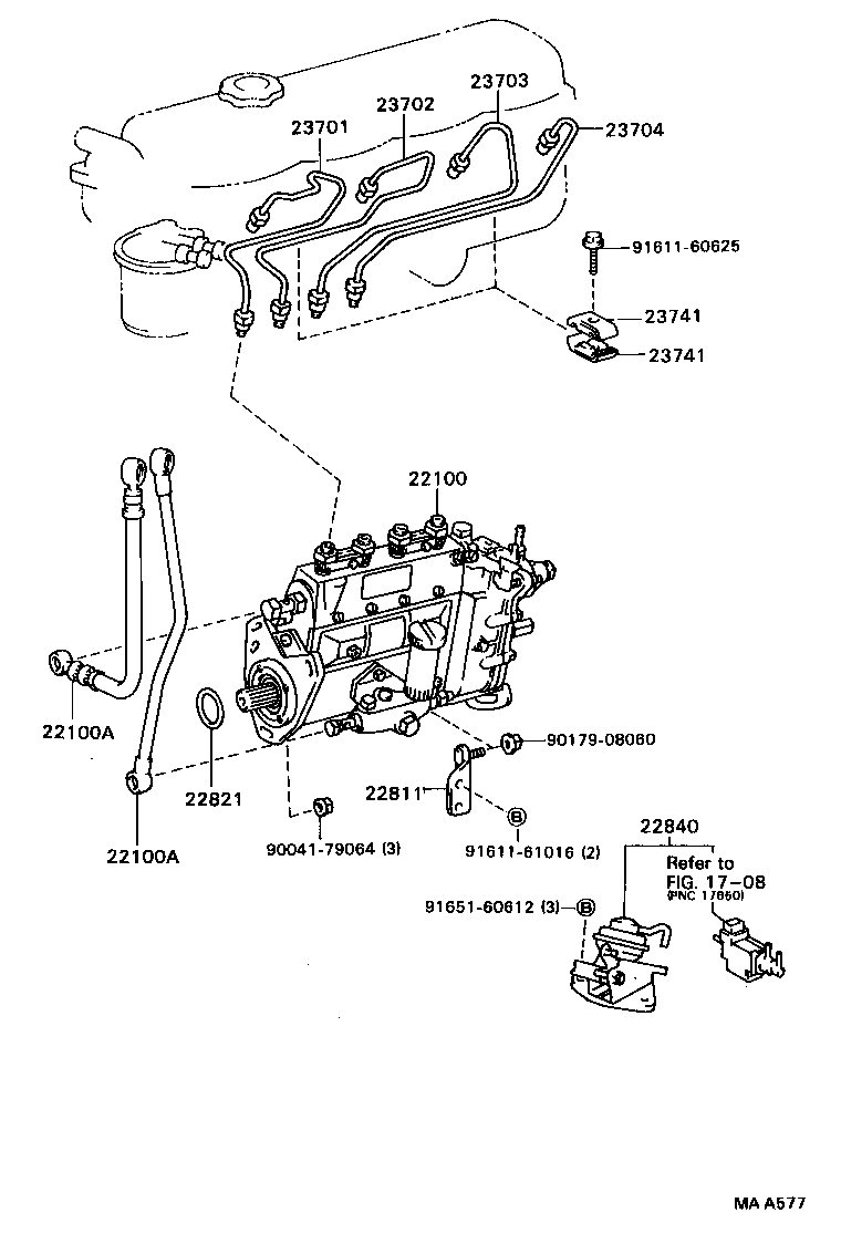  DYNA 200 |  INJECTION PUMP ASSEMBLY