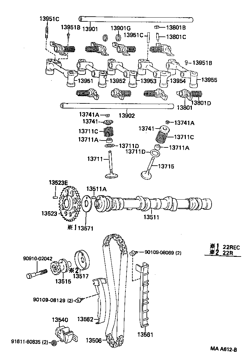  HILUX |  CAMSHAFT VALVE