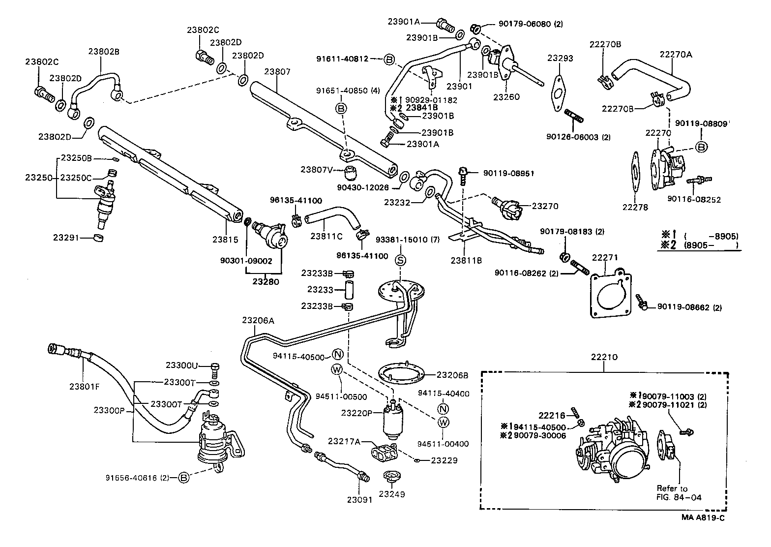  CAMRY |  FUEL INJECTION SYSTEM
