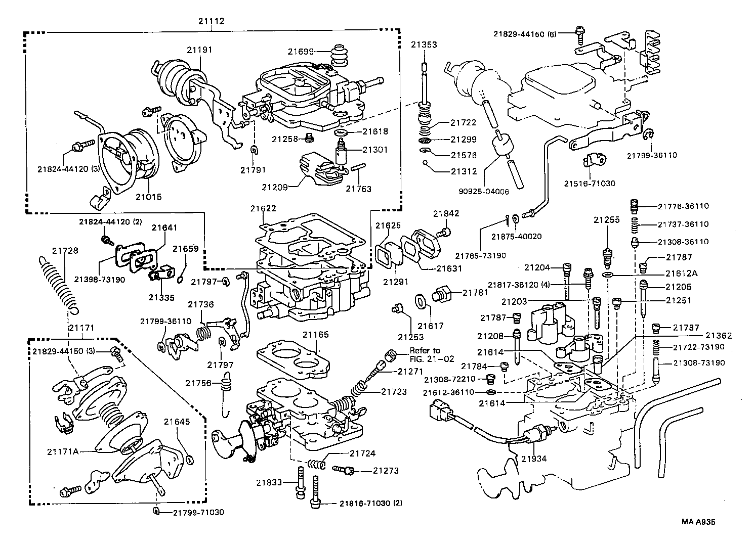  HILUX |  CARBURETOR