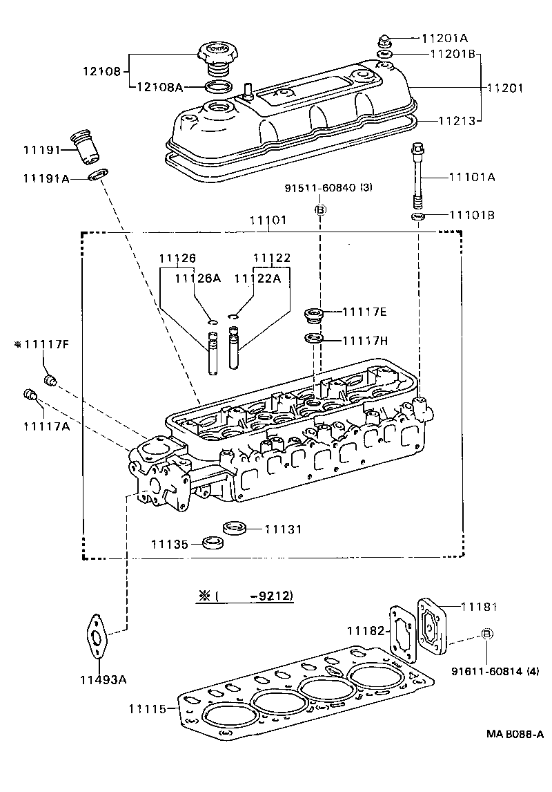  DYNA 200 |  CYLINDER HEAD