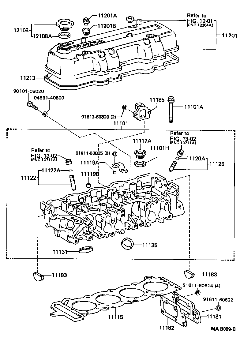  DYNA 200 |  CYLINDER HEAD