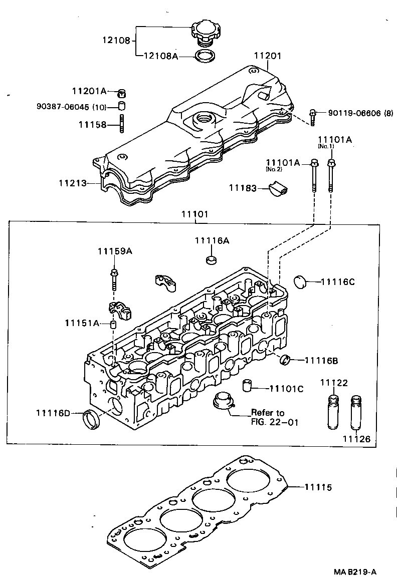  CRESSIDA |  CYLINDER HEAD