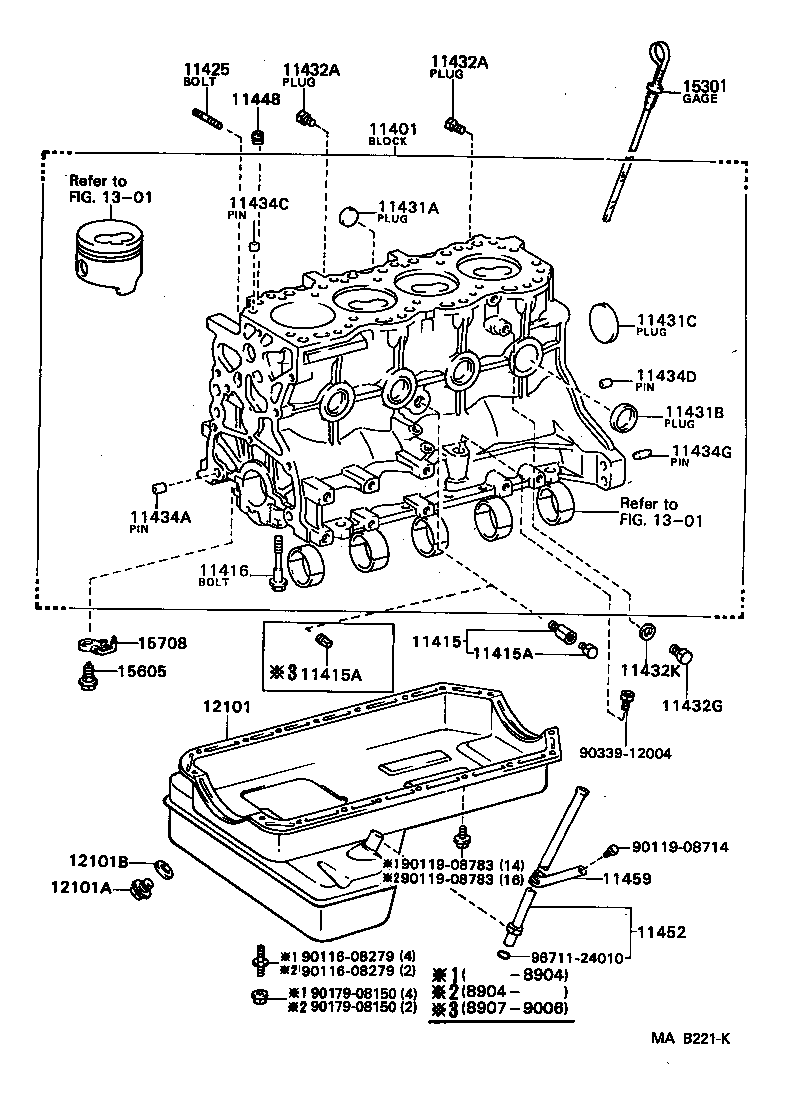  CRESSIDA |  CYLINDER BLOCK