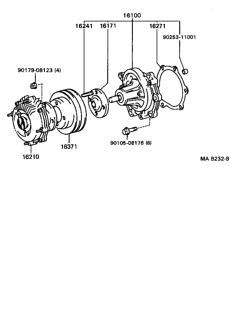  CRESSIDA |  WATER PUMP