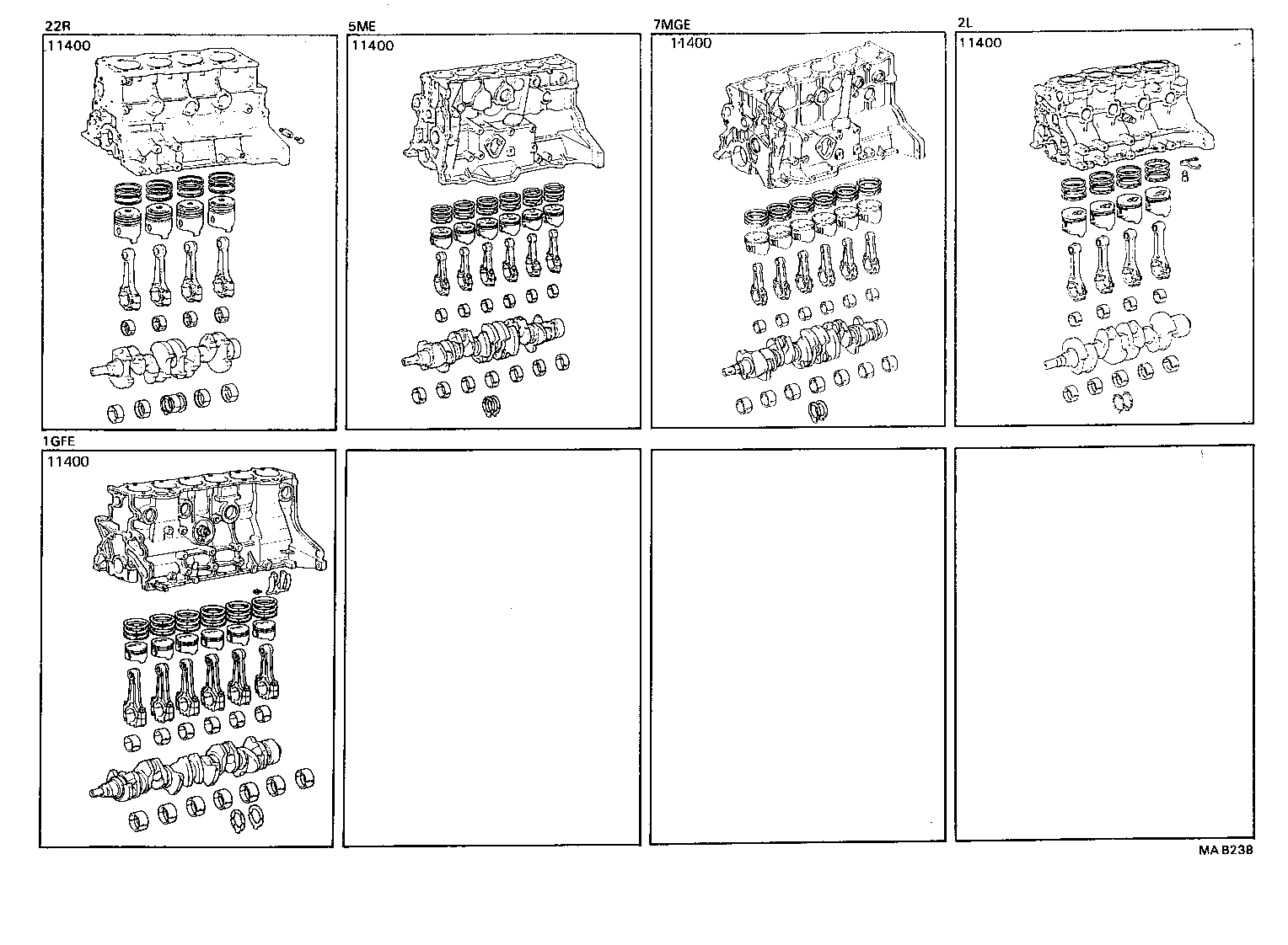  CRESSIDA |  SHORT BLOCK ASSEMBLY