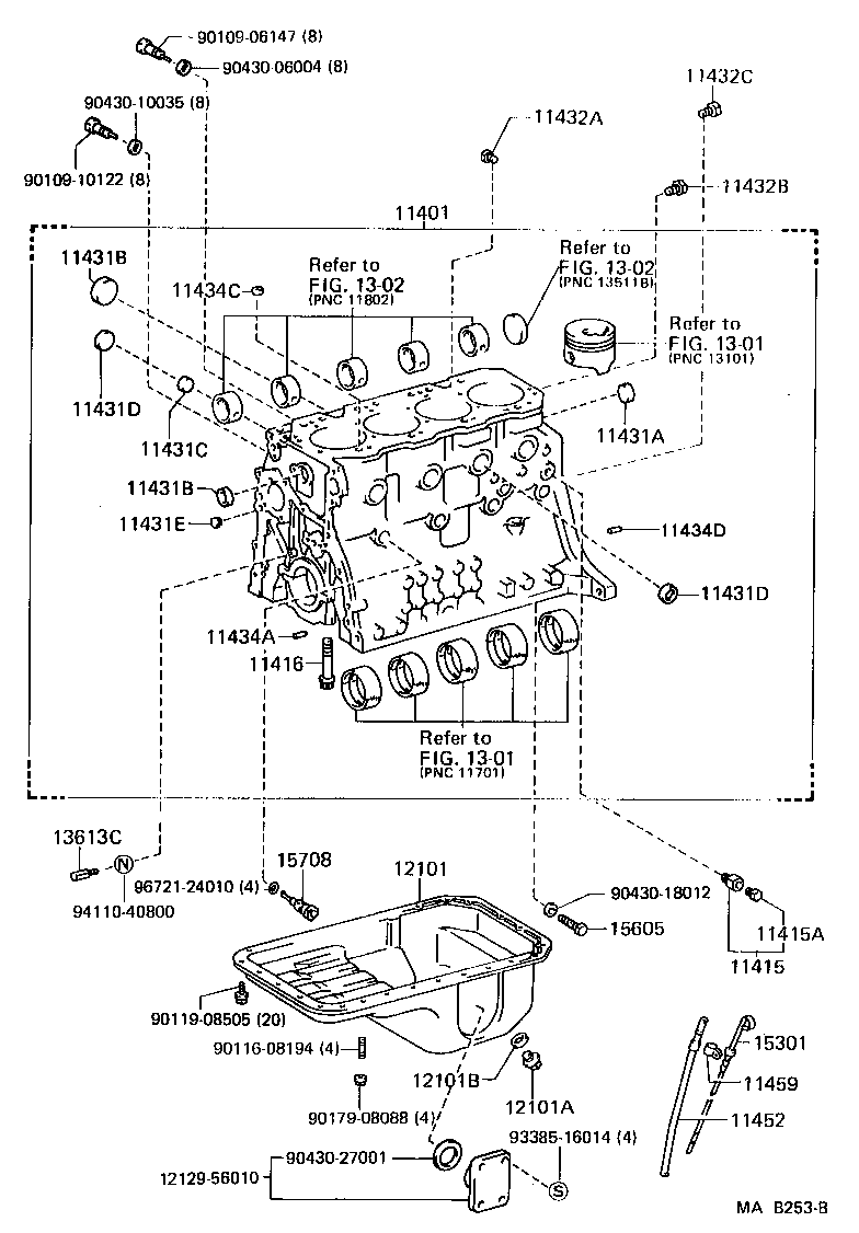  LAND CRUISER 60 |  CYLINDER BLOCK